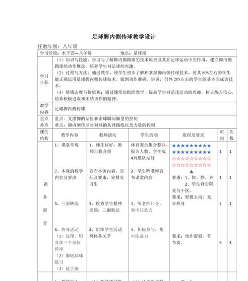 足球射门小技巧教案的反思——提高射门技术的关键（掌握这些技巧，让你的射门更准确更有威力！）