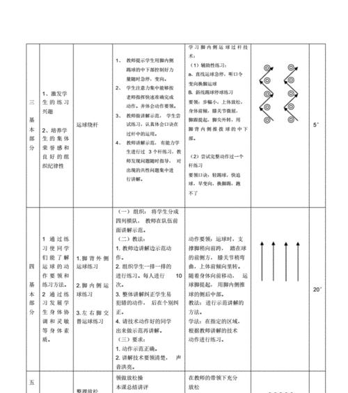 中考足球折线运球技巧（掌握这一技巧，让你在中考足球场上游刃有余）